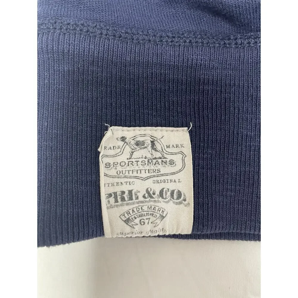 Polo Ralph Lauren Men’s Large Navy Blue Fleece Crewneck Sweatshirt Pony Logo